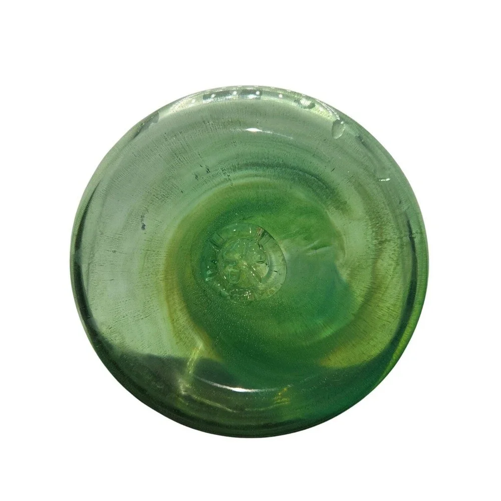 Terence MacSweeney Killarney Kerry Ireland Green Art‎ Glass Water Pitcher 11